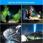 Generic Puissant Lampe Torche LED Rechargeable 4 Modes - image 2