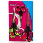 Ensemble 3 Ciseaux -Rose