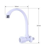 product_image_name-Generic-Robinet D'évier De Cuisine Mural En Plastique-2