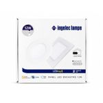 Panneau LED encastré rond 12W – Ingelec