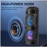Generic Haut Parleur Bluetooth - Noir - image 3