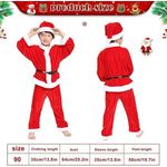 product_image_name-Generic-Costume de Père Noël pour enfants, Costume de Père Noël avec bonnet, ceinture, Costume de Noël, Cadeau de Noël pour enfants Costume de Père Noël pour enfants (3-5 ans)-3