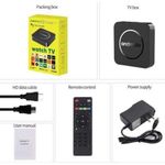 Generic Android TV Box 14.0 4K Ultra HD – Smart TV Box, Boîtier Multimédia
