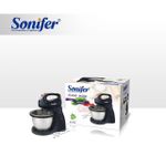 product_image_name-Sonifer-Batteur 2-en-1 Amovible SF-7014- Robot Pâtissier avec Bol - 200W-1