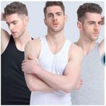 Generic Lot de 3 Debardeurs Homme 100% -