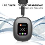 product_image_name-Generic-Casque Bluetooth Sans Fil avec Écran LCD et Carte TF Intégrée-2