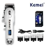 Kemei Tondeuse à cheveux Rechargeable Petit Format