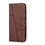 product_image_name-Generic-Étui à Rabat Compatible Avec Xiaomi Redmi 13C -Marron-1