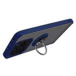 Generic Coque Compatible Avec Xiaomi Redmi Note 14 4G Avec Anneau De Support-Bleu - image 2