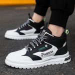 product_image_name-BLWOENS-Chaussures décontractées pour hommes Sci-Fi Warrior Sneakers de course - Noir-3