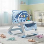 Generic Chaise Bébé Évolutive 5 en 1 – Repas, Jeu & Repos - image 4