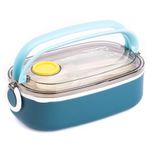 Generic Lunch Box 1 Niveau avec Compartiment Intérieur en PP et Couverts
