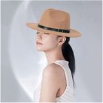 product_image_name-Generic-Chapeau De CowBoy ,chapeau Pour Femmes Et Hommes, à La Mode, église Sombrero Mujer, Homme Derby, Vintage Noir Pour Dames, à - Type Marron-4