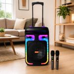 Generic Enceinte Bluetooth Portable avec Microphones - image 2