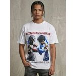 T-Shirt Oversize Manches Courtes - Blanc