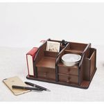 Organisateur De Bureau - Luxe En Bois