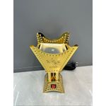 Brûleur d'Encens Électrique (Mabkhara) - Métal Doré - Sans Charbon