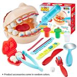 Ensemble de jouets sur le thème du dentiste, ensemble de bricolage, adapté aux enfants de 3 ans et plus