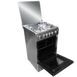 product_image_name-SMART TECHNOLOGY- Cuisinière - Gaz 4 Feux Avec Four -Allumage Automatique- STC-5050I - 50 X 50 Cm - Inox - Garantie 24  Mois-2