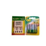 Gn Piles rechargeables plus un chargeur de pl