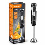 HALEY Mixeur Plongeant Électrique HALEY-1200W – Blender à Main Multifonction 2 Vitesses