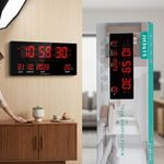 Generic Horloge Murale Digitale LED - JH3615 - image 2