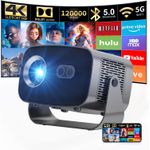 product_image_name-Generic-Projecteur Intelligent 4K HD Android13 1080P 300ANSI Double Wifi6 BT5.4 1280*720P Portable-1