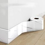 product_image_name-Generic-1 rouleau = 5m de longueur *10cm de largeur, grand rouleau épaissi papier peint autocollant marbre pour cuisinière - Jazz White-1