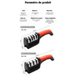 Generic Aiguiseur De Couteaux professionnel - L’Art de la Coupe Parfaite - image 4