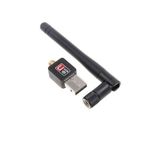 Generic Clé USB Wifi Adaptateur- Noir - image 2