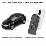 Generic Pack enceinte Bluetooth voiture + Power Bank 10 000 mAh - image 2