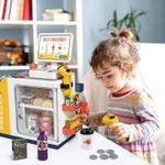 product_image_name-Generic-deAO 2 en 1 Supermarché pour Enfants Jeu de Machine À Café, Accessoires avec Argent Fictif, Accessoires De Magasin, Caisse De Magasin avec Scanner Et Son, Jeu de Rôle pour Enfants 3+-2