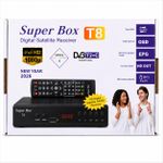 Generic Super Box T8 - Décodeur Numérique Satellite DVB-T2/C Full HD 1080P Avec Télécommande + Câble AV - image 3