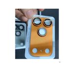 Protège caméra compatible pour iPhone 17 pro Max orange