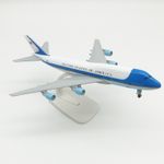 Generic Maquette Avion Amérique A380 20cm Décoration - image 3