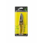 Cisailles à Fruits et Légumes en Acier Inoxydable - Lame de Précision Pointue, Poignée Ergonomique, Ressort Automatique - Pour Bonsaï, Vignes et Cueillette