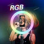 product_image_name-Generic-Ring Light LED RGB avec FAN 10 Pouces MJ26 avec Trépied réglable -5