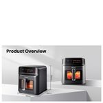 product_image_name-Hisense-Friteuse A Air - H06AFBS2S3 - 6.7L Net - Digital - Circulation D'Air Chaud - Noir - 10 Programmes De Friture-3