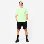 product_image_name-DOMYOS by decathlon-T-shirt homme col rond manches courtes, vert clair-2