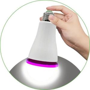 Chic Lampe LED rechargeable E27 15 W autonome d'urgence FA-6915 touristique