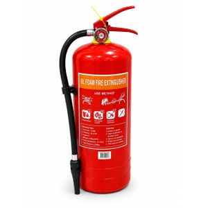 Extincteur Incendie Feux Fire Stop Extincteur 6L Eau Pulvérisée Avec Additif Pression Permanente