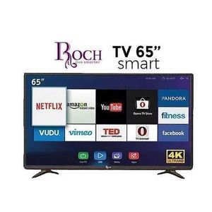 Roch TV LED 65" pouces GOOGLE- 4K android-WIFI - UHD - 06 mois de Garantie