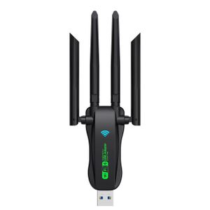 Adaptateur Récepteur WiFi6 pour Carte Réseau Sans Fil, Sans Pilote, Double Fréquence 5G, USB Plug and Play, En Stock