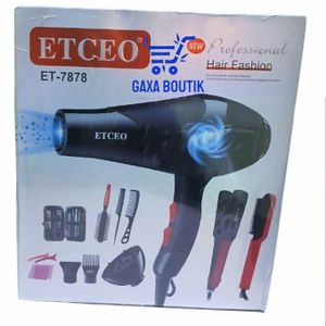 ETCEO Kit Séchoir, Lisseur ,Peigne