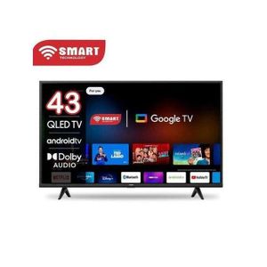 Smart TECHNOLOGY TV LED 43 Pouces Décodeur Intégré-WIFI-Android + Support Mural Offert Garantie 12 Mois
