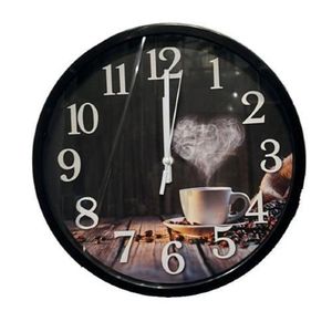 Horloge murale - horloge silencieuse sans tic-tac moderne à piles pour salon, cuisine, bureau, décoration - Multicolore