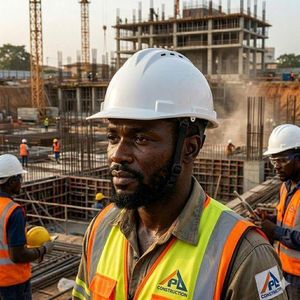Casque de Sécurité de Chantier Professionnel - Blanc Haute Résistance - Système de Ventilation Intégré & Mentonnière Ajustable - Protection Maximale BTP & Industrie