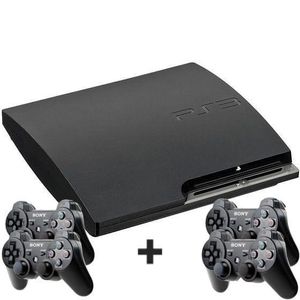 Sony Computer Entertainment Playstation 3 SLIM + 4 Manettes + 2 Câbles