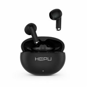 Hepu Écouteurs Bluetooth – Bluetooth 5.4 et Commandes Tactiles