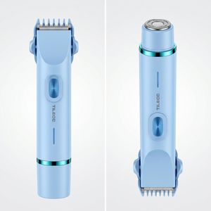 TiLECC 2-in-1 Electric Hair Clipper & Shaver Professional Cordless Hair Trimmer with 13MM Blade USB Rechargeable for Men Beard Mustache Body Grooming